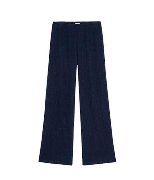 The Sweater Rib Simple Pant - Navy